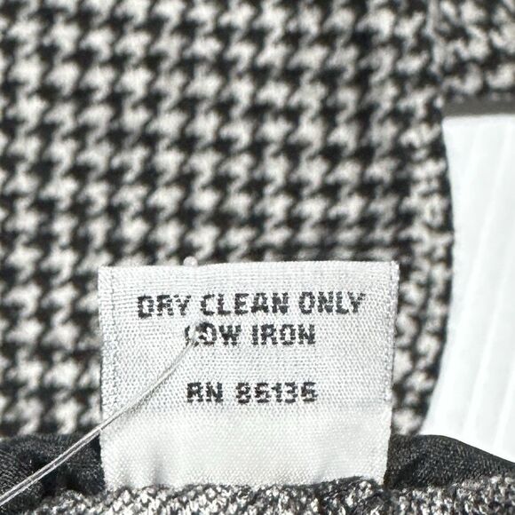 Bryn Walker Cotton Wool Houndstooth Crop Pant Knit Size S Small High Rise NWT - Picture 6 of 12
